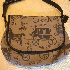 Coach carriage satchel